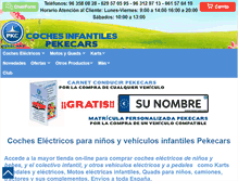 Tablet Screenshot of pekecars.com